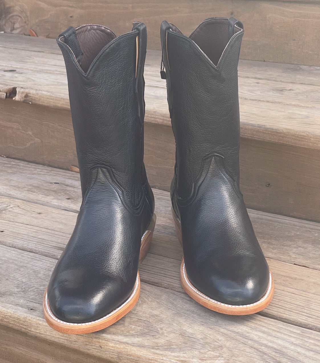 Black Cowhide Ropers