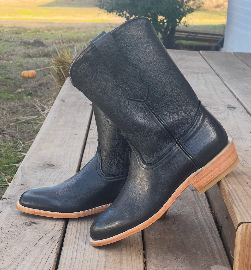 Black Cowhide Ropers