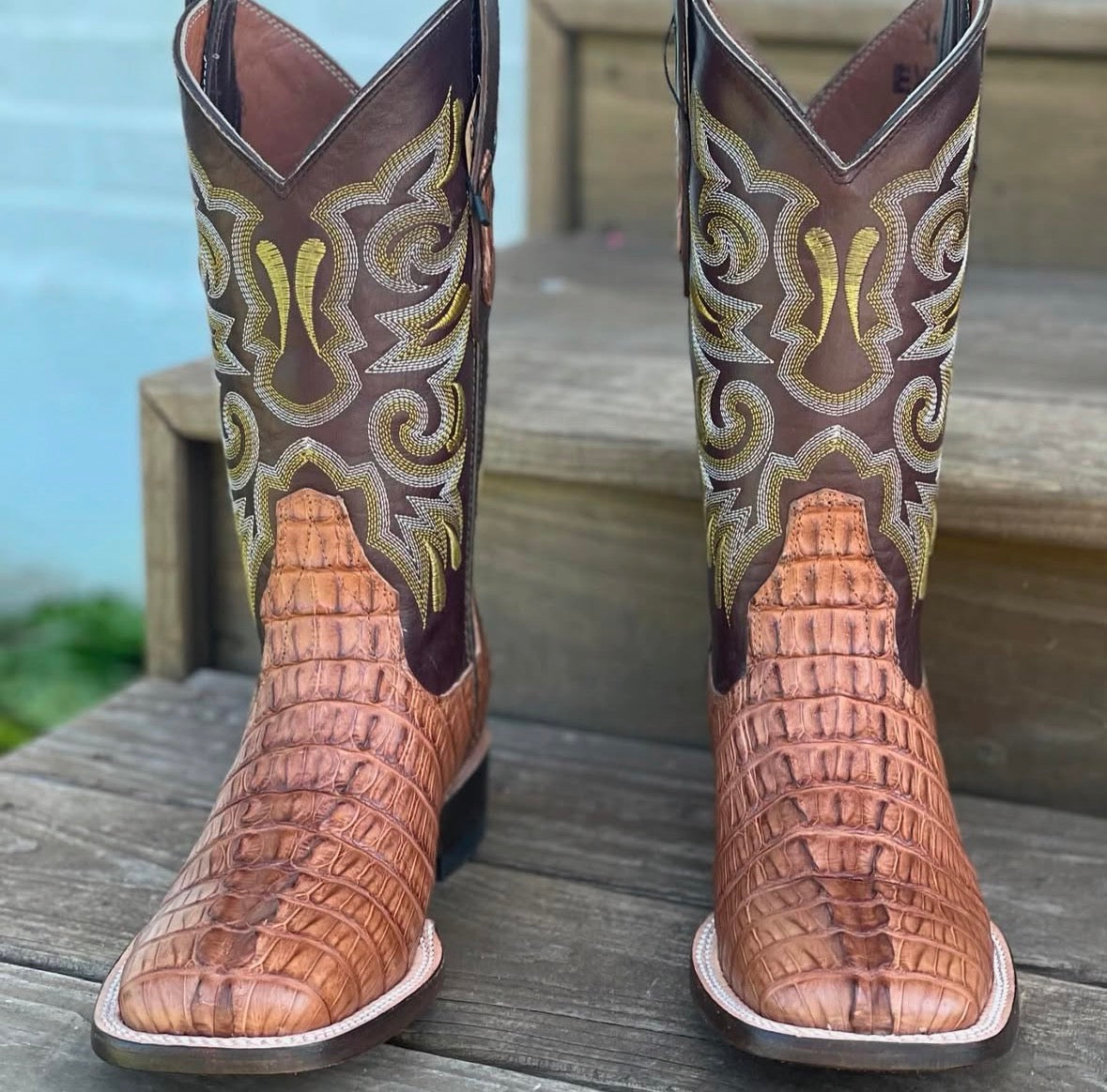 Hornback Caiman Tail - Cigar Waxy