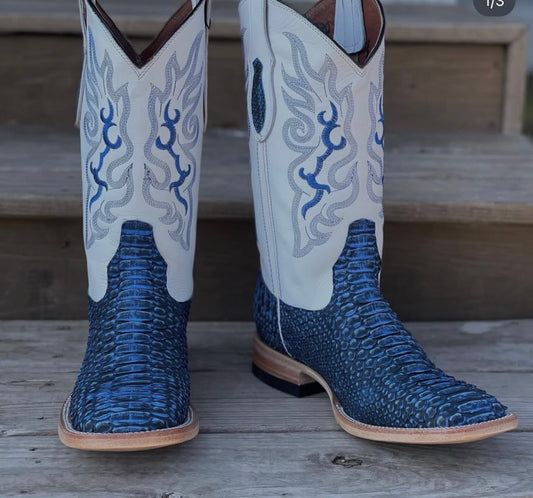Electric Blue Python