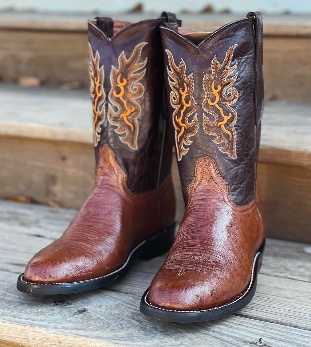 Ostrich Belly Ropers