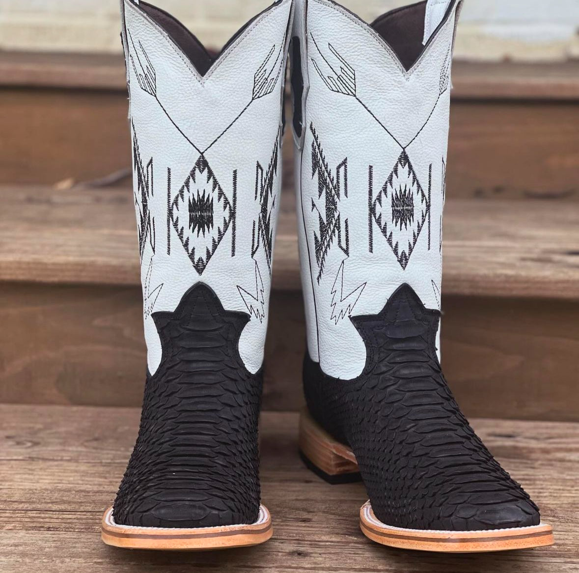 Matte Black Python – Apex Boot Co