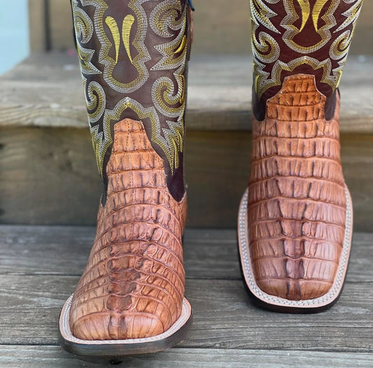 Hornback Caiman Tail - Cigar Waxy